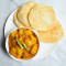 Puri(5 Pcs) Aloo Dum