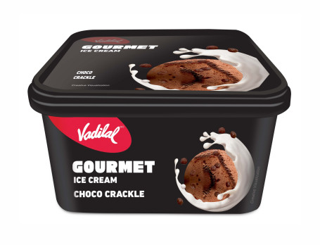 Schokoladen-Crackle-Eisbecher (1 Liter)