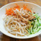 Summer Special Cold Noodle With Shredded Chicken Veggies