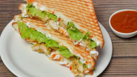 Pepper Que Chicken Cheese Sandwich