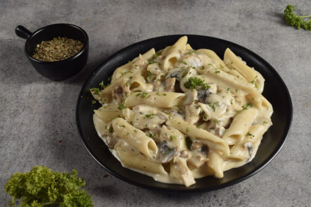 Creamy Mushroom Pasta (Veg)