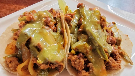 Nopales With Soyrizo Tacos