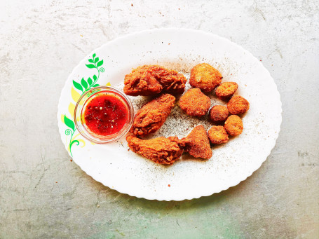 Chicken Wings (3 Pcs) Chicken Nugget (3 Pcs) Chicken Pop Bites (5 Pcs)