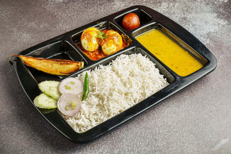 Egg Rice Thali [Serves 1]