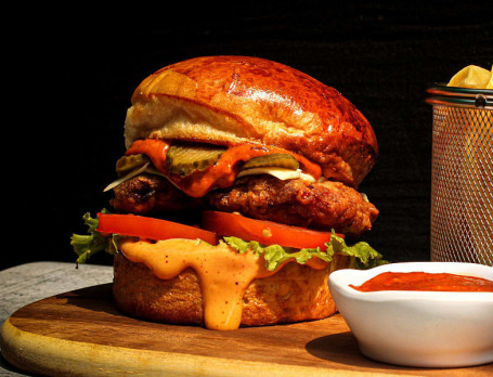 Papa's Fried Chicken Burger