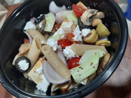 Greek Chicken And Pasta Salad