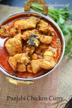 Punjabi-Hühnchen-Curry