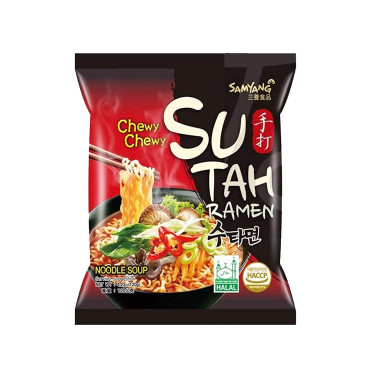 Korean Ramen Sutah Ramen Noodle Soup