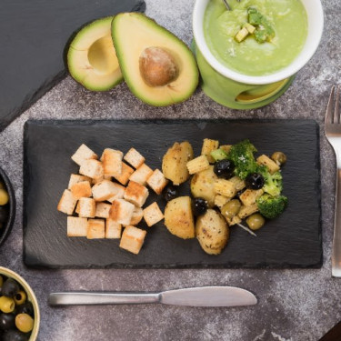 Avocado Cheese Fondue