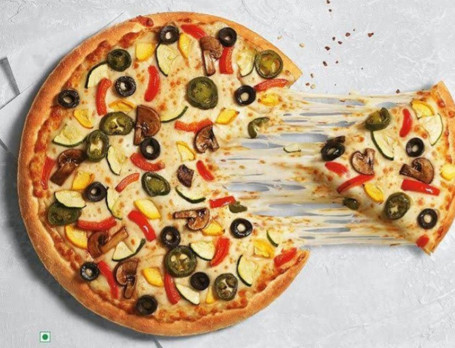 Deluxe Veggie Pizza 7 ' 'Inches