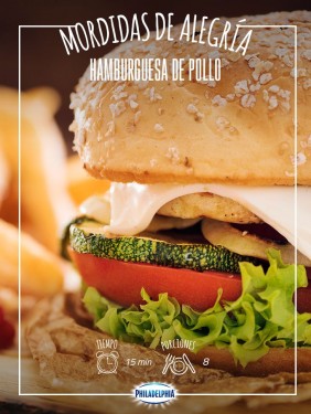 Hamburguesa de pollo