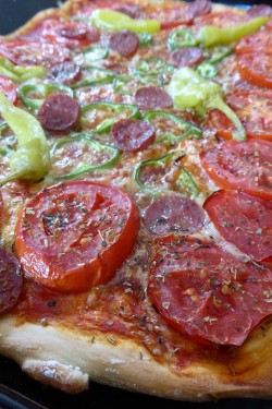 Pizza Salami Peperoni