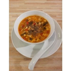 Sauer-Scharfe Suppe