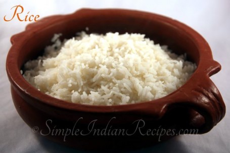 Gedämpfter Weißer Reis