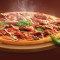 Pizza Salami und Vorderschinken