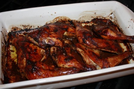 Würzige Barbecue Jerk Chicken Wings