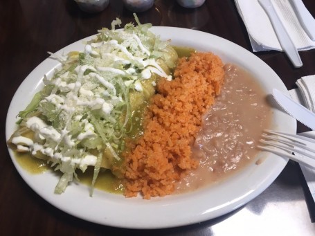 Grüne Enchiladas