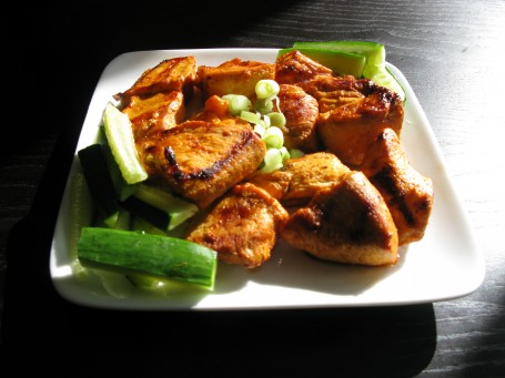 Bhuna-Kebab-Mahlzeit
