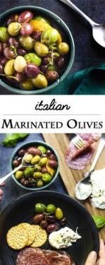 Gemischte italienische Oliven