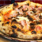 Pizza Funghi und Prosciutto