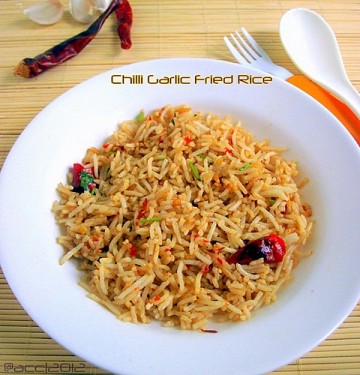Gebratener Chili-Knoblauch-Reis