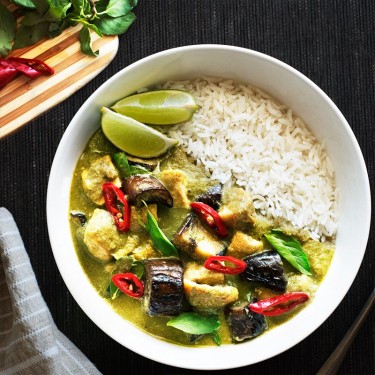 Hähnchen-Thai-Grün-Curry
