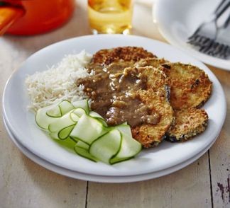 Hühnchen-Katsu-Curry (563 Kcal)