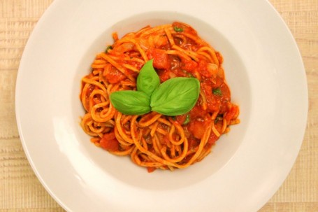 Vegane Spaghetti Al Pomodoro