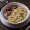 1/2 Veg Manchurian (gravy) 1/2 Choice Of Rice Or Noodles