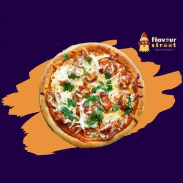 Exotische Paneer-Pizza