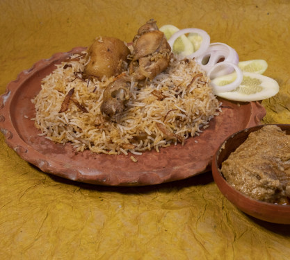 Murgh Biriyani With Mughal E Chap