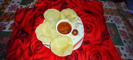 Luchi With Chicken Kasha Combo