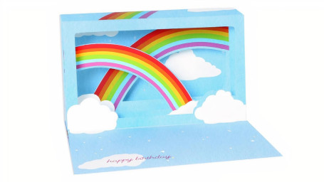 Happy Birthday Rainbow Card