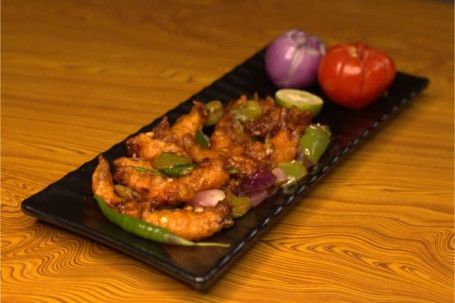 Pan Fried Chilli Prawns (10 Pcs)