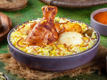 Nawaabi Kolkata Style Chicken Biriyani (Serves 1)