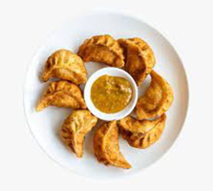 Cheesy Pan Fried Momos