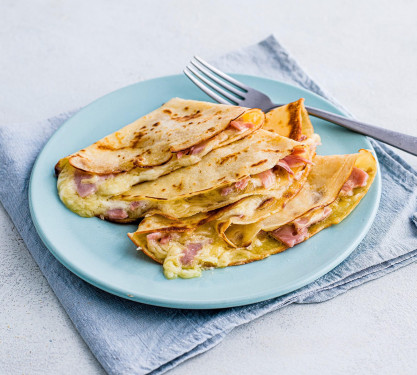 Barbequed Chicken Crepe