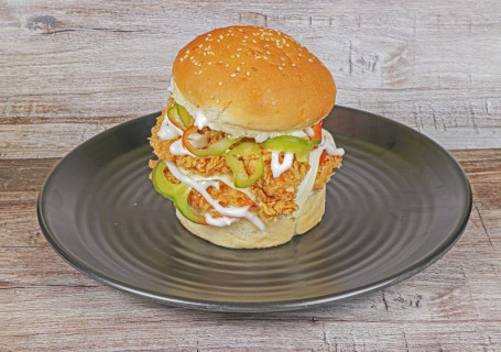 Chicken Double-Decker Burger [Cheese Burst]