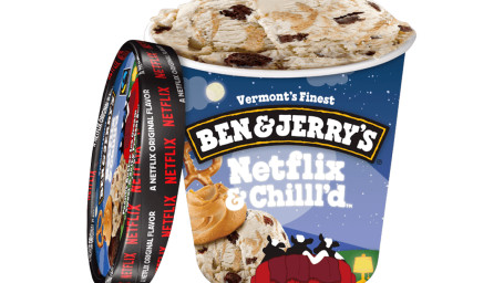 Ice Cream Ben Und Jerry's Netflix Chill Pint