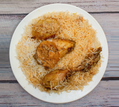 Special Chicken Biryani With Salad