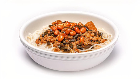 Spicy Ground Pork With Sour Beans Noodle Soup/Suān Là Mǐ Fěn
