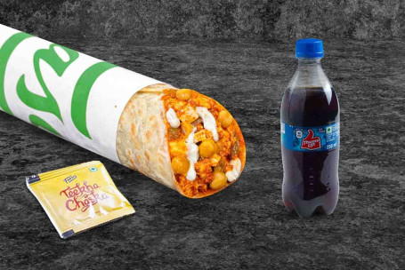 Jumbo Chole Paneer Wrap Thums Up Mini-Mahlzeit