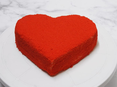 Red Velvet Heart Cake Ohne Ei