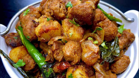 Aloo Soya Chunks