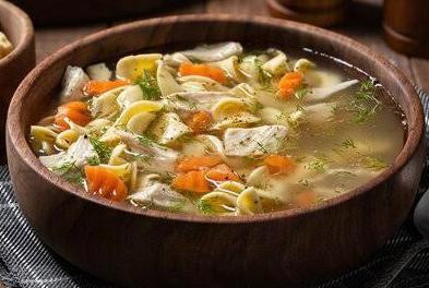 Delicious Chicken Noodles Soup