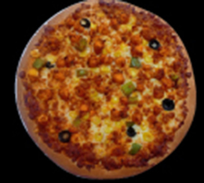 Würzige Gegrillte Paneer-Pizza Mit Dünner Kruste (Groß)
