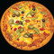 Exotische Fünf-Gewürze-Pizza Mit Dünner Kruste (Groß)