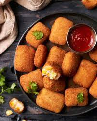 Käse-Mais-Nuggets