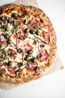 Jalapeno Olive Pizza [Medium]