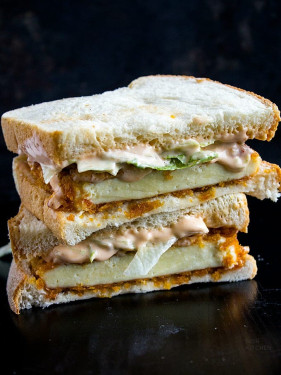 Würziges Paneer-Sandwich